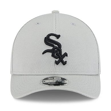 Men's New Era Gray Chicago White Sox 2025 Spring Training 9FORTY Adjustable Hat
