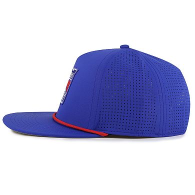 Men's American Needle Blue New York Rangers Buxton Pro Tech Adjustable Hat