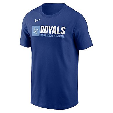 Men's Nike Royal Kansas City Royals Team Block T-Shirt