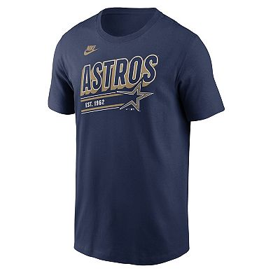 Men's Nike Navy Houston Astros Cooperstown Collection Retro T-Shirt