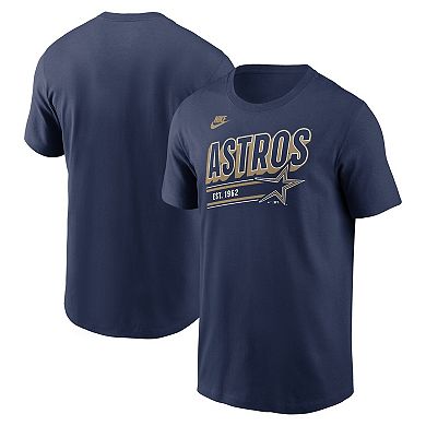 Men's Nike Navy Houston Astros Cooperstown Collection Retro T-Shirt