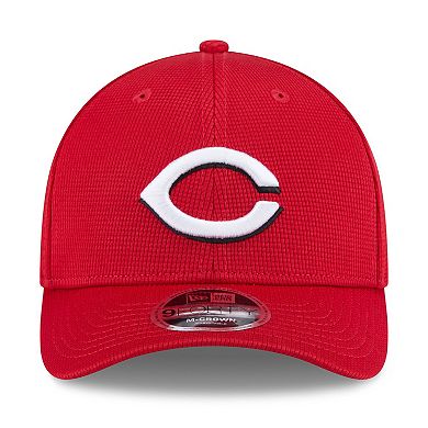 Men's New Era Red Cincinnati Reds 2025 Spring Training 9FORTY Adjustable Hat