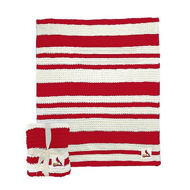 "St. Louis Cardinals 50"" x 60"" Cable-Knit Throw Blanket"
