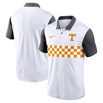 Men's Nike White Tennessee Volunteers Campus Pattern Vapor Dri-FIT Polo