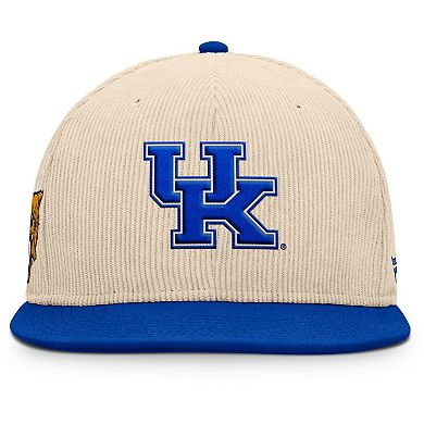 Men's Fanatics Tan Kentucky Wildcats Catcher Snapback Hat