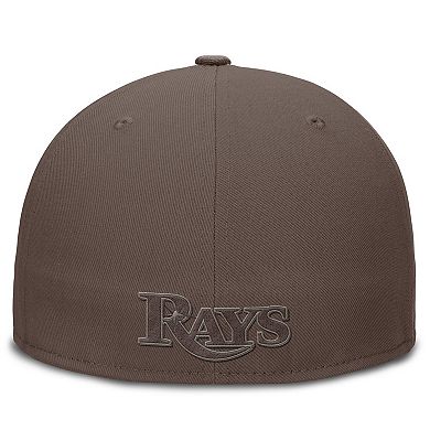 Men's Nike Brown Tampa Bay Rays True Statement 20th Anniversary Performance Fitted Hat