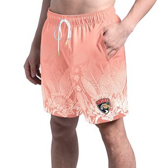 Men's Margaritaville Pink Florida Panthers Lagoon Fiesta Swim Short