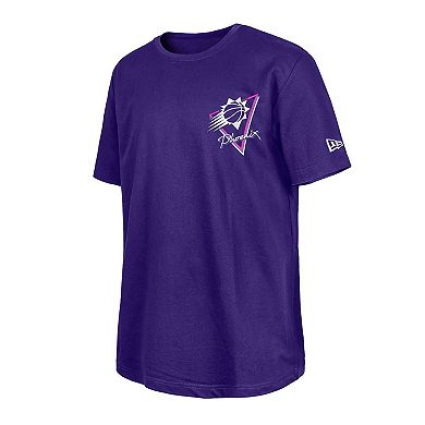 ��New Era Purple Phoenix Suns Glow-in-the-Dark T-Shirt