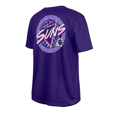 ��New Era Purple Phoenix Suns Glow-in-the-Dark T-Shirt