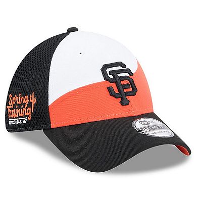 Men's New Era Orange/Black San Francisco Giants 2025 Spring Training 39THIRTY Flex Hat