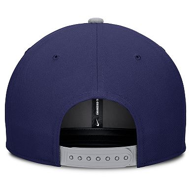 Men's Nike Navy/Gray Los Angeles Dodgers Pro Performance Snapback Hat
