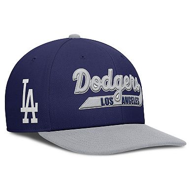 Men's Nike Navy/Gray Los Angeles Dodgers Pro Performance Snapback Hat