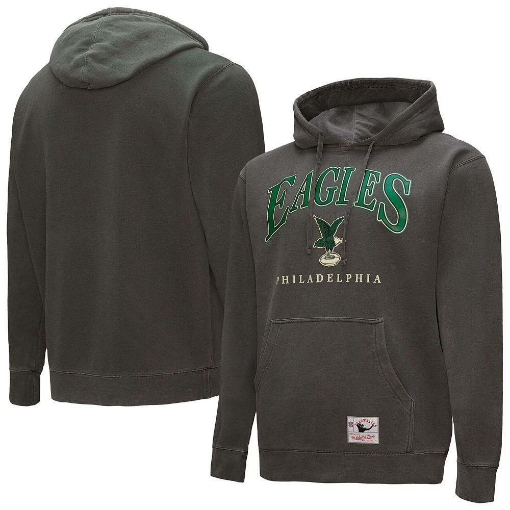 Phila. Eagles Mitchell & Ness 75th Ann. NFL 99 Jerome Brown Patch Zip Hoodie XXL