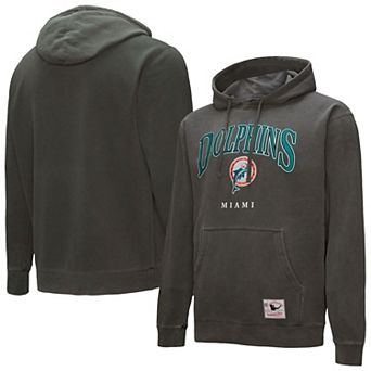 ��Mitchell & Ness Gray Miami Dolphins Slot Pullover Hoodie
