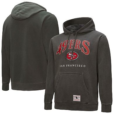Men's Mitchell & Ness Gray San Francisco 49ers Slot Pullover Hoodie