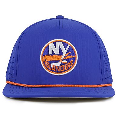 Men's American Needle Royal New York Islanders Buxton Pro Tech Adjustable Hat