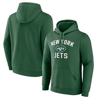 Men's Fanatics Green New York Jets Victory Arch Pullover Hoodie