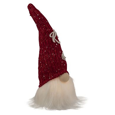 LED Lighted "Kiss Me" Hat Valentine's Day Gnome - 11.5"