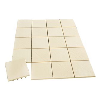 BrylaneHome Lawn Tiles, Set Of 12
