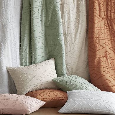 510 Design Gigi Boho Tufted Geometric Comforter Set