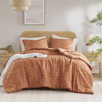 510 Design Gigi Boho Tufted Geometric Comforter Set