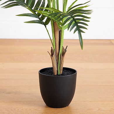 nearly natural 4-ft. Artificial Areca Palm Tree Floor Decor