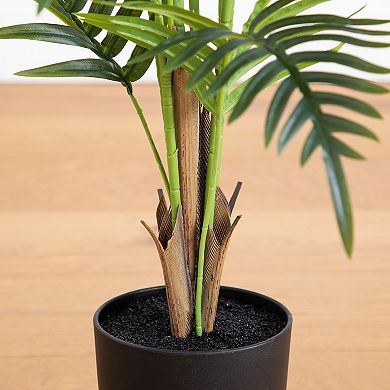 nearly natural 4-ft. Artificial Areca Palm Tree Floor Decor