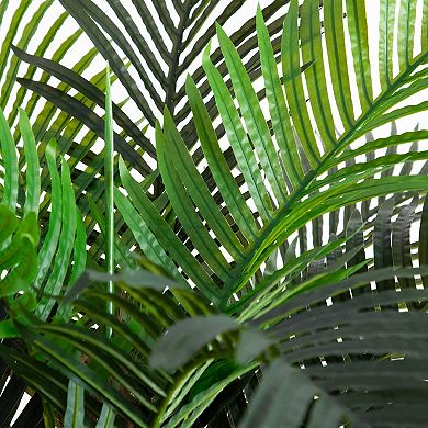 nearly natural 7-ft. Artificial Coconut Palm Tree Floor Decor