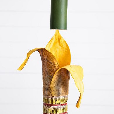 nearly natural 7-ft. Artificial Coconut Palm Tree Floor Decor