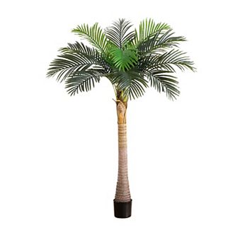 nearly natural 6-ft. Artificial Coconut Palm Tree Floor Decor