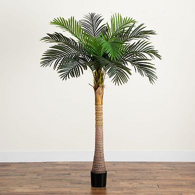 nearly natural 6-ft. Artificial Coconut Palm Tree Floor Decor