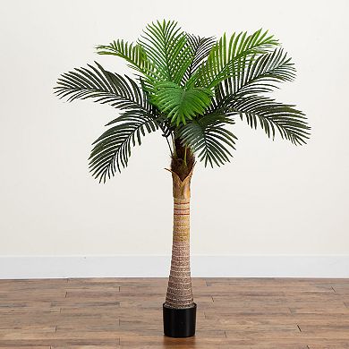 nearly natural 5-ft. Artificial Coconut Palm Tree Floor Decor