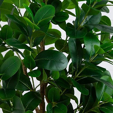nearly natural 7-ft. Artificial Audrey Ficus Tree Floor Decor