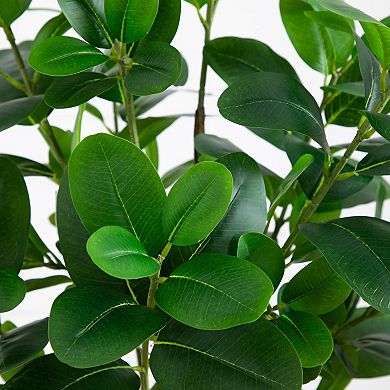 nearly natural 5-ft. Artificial Audrey Ficus Tree Floor Decor