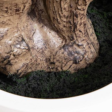 nearly natural 6-ft. Artificial Audrey Ficus Leaf Tree Floor Decor