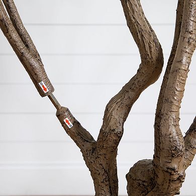 nearly natural 8-ft. Artificial Grand Fiddle Leaf Tree Floor Decor