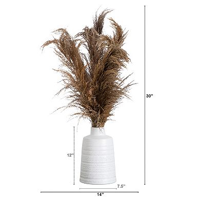 nearly natural Dried Natural Pampas Arrangement