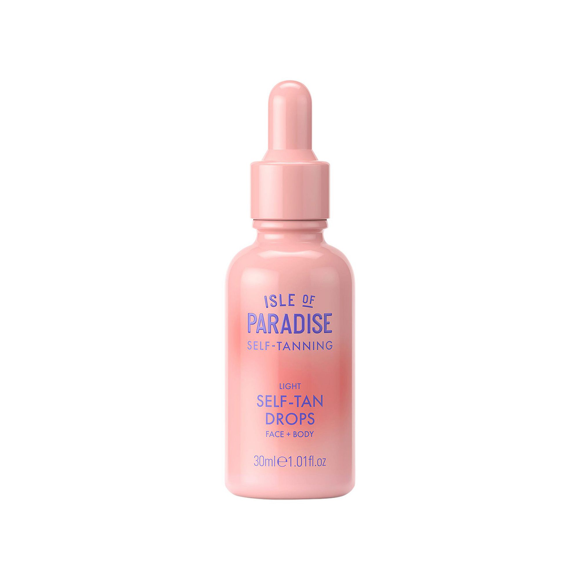 Isle of Paradise Self-Tan Face Drops, Size: 1.01 FL Oz, Light