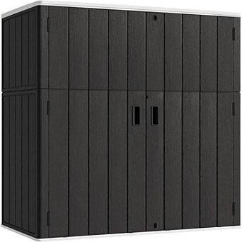 Outdoor Storage Cabinet Weather Resistant with Large Capacity