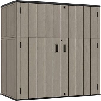 Outdoor Storage Cabinet Weather Resistant with Large Capacity