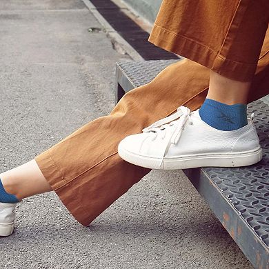 High Energy Ankle Compression Socks - Oceanic Design - 6 Pairs