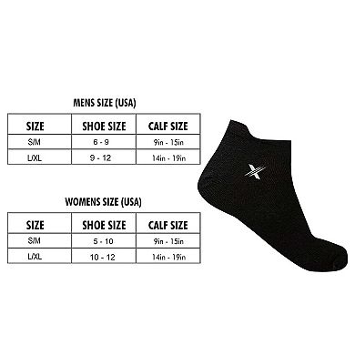 Cushioned Ankle Compression Sock - 6 Pair