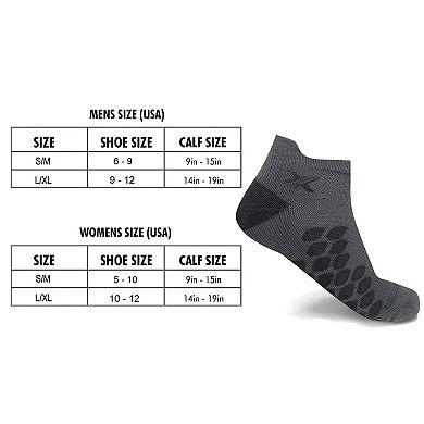 High Energy Ankle Compression Socks - Neutral Design - 6 Pairs