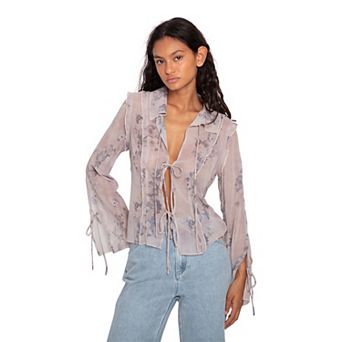 Current Obsession Tie Shirt