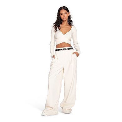 Ready for Your Love Wool Wide Leg Pant