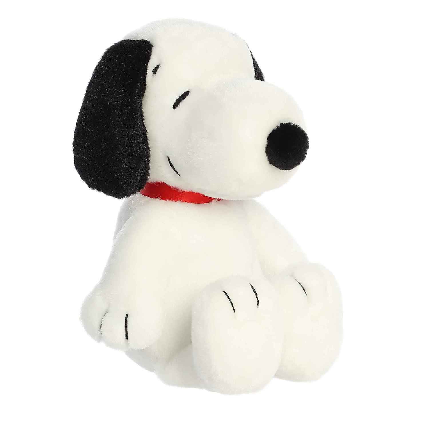 Детская мягкая игрушка Aurora Small White Peanuts Snoopy Adorable Stuffed Animal — фото 1