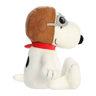 Aurora Medium White Peanuts 12" Flying Ace Adorable Stuffed Animal
