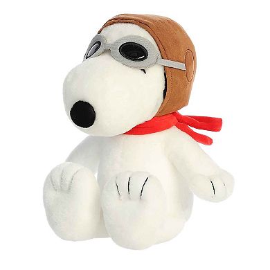 Aurora Medium White Peanuts 12" Flying Ace Adorable Stuffed Animal