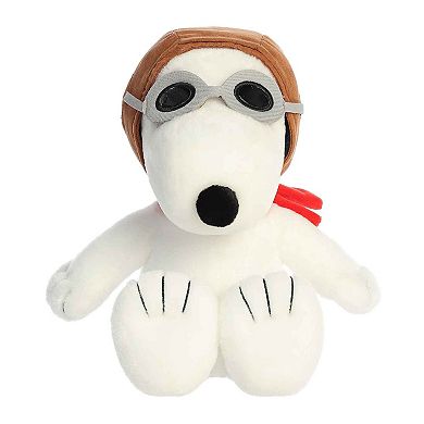 Aurora Medium White Peanuts 12" Flying Ace Adorable Stuffed Animal