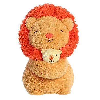 ebba Medium Orange Snuggawugs 11" Rex Lion & Regi Cub Baby Stuffed Animal